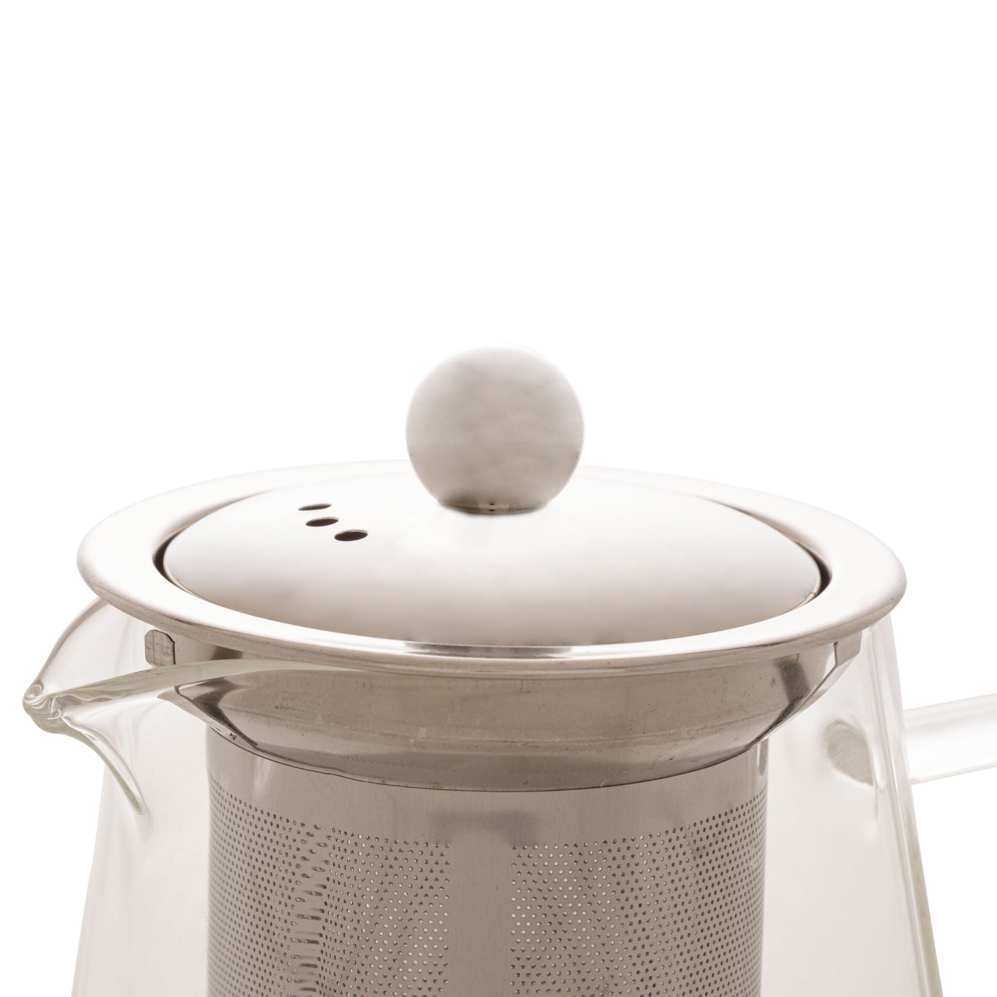 Chaleira de Vidro Borossilicato 550ml - Ela Decora