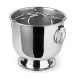 Champanheira Aço Inox com Base Coletora Aros 6 Litros - Ela Decora