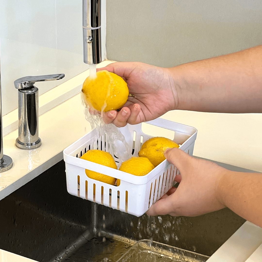 Organizador de Geladeira Clear Fresh com Cesto 2,2 Litros - foto 9