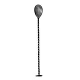 Colher Bailarina de Aço Inox Tress Preta 26cm - Ela Decora