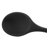 Colher de Servir de Silicone Preta 27cm - Ela Decora