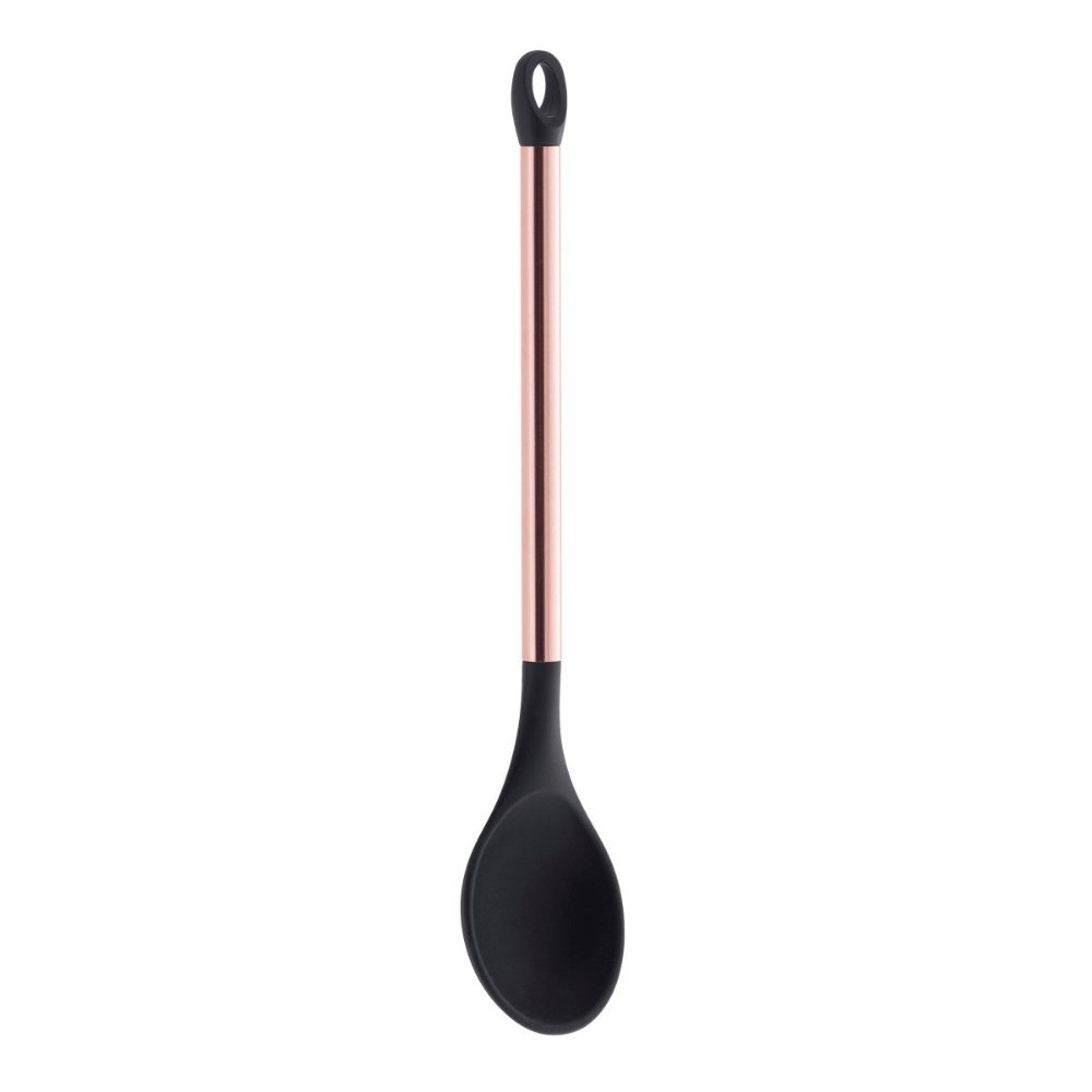 Colher em Silicone Chumbo Cabo Rose Gold - 36 cm - Ela Decora