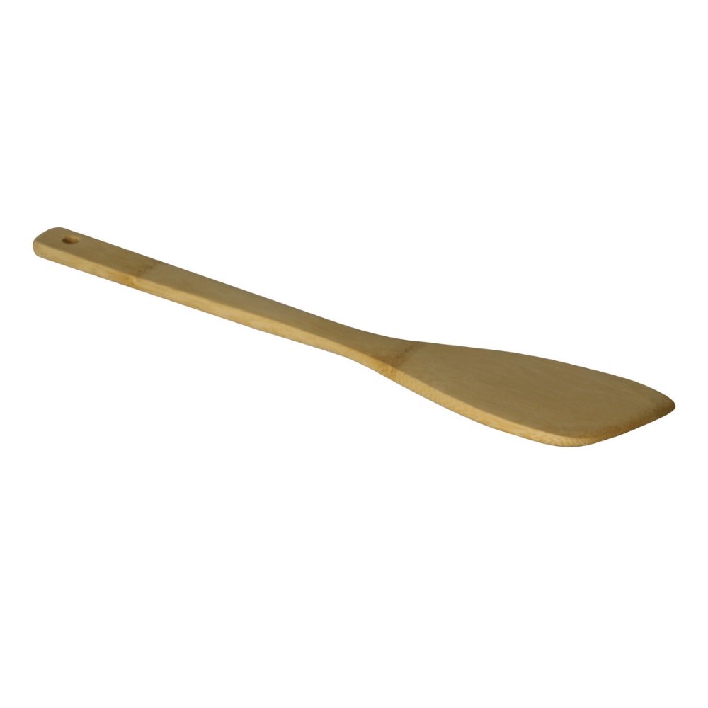 Colher Espátula de Bambu Diagonal - 30 cm - Ela Decora