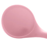 Concha de Silicone com Cabo de Bambu Charmy Rosa 31cm - Ela Decora
