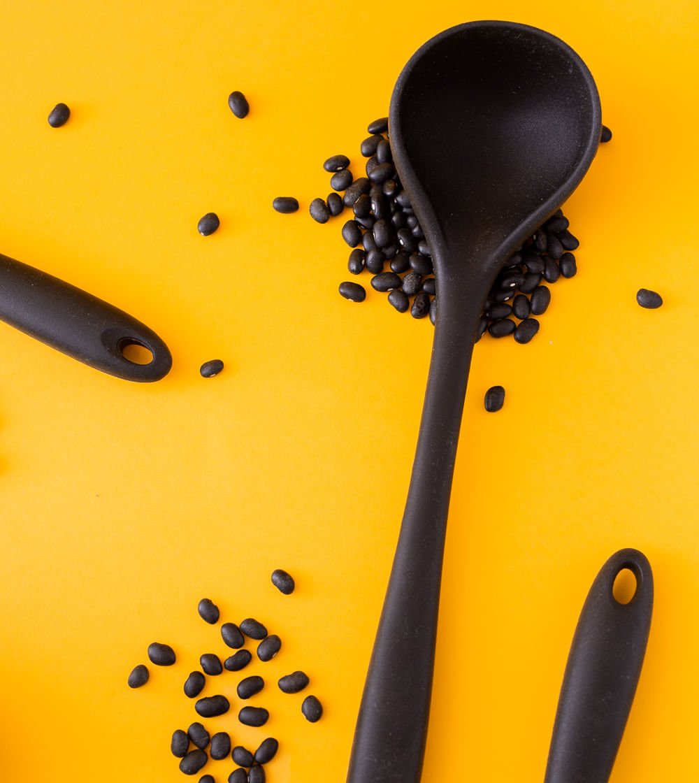 Concha de Silicone Duplo Preto - Ela Decora