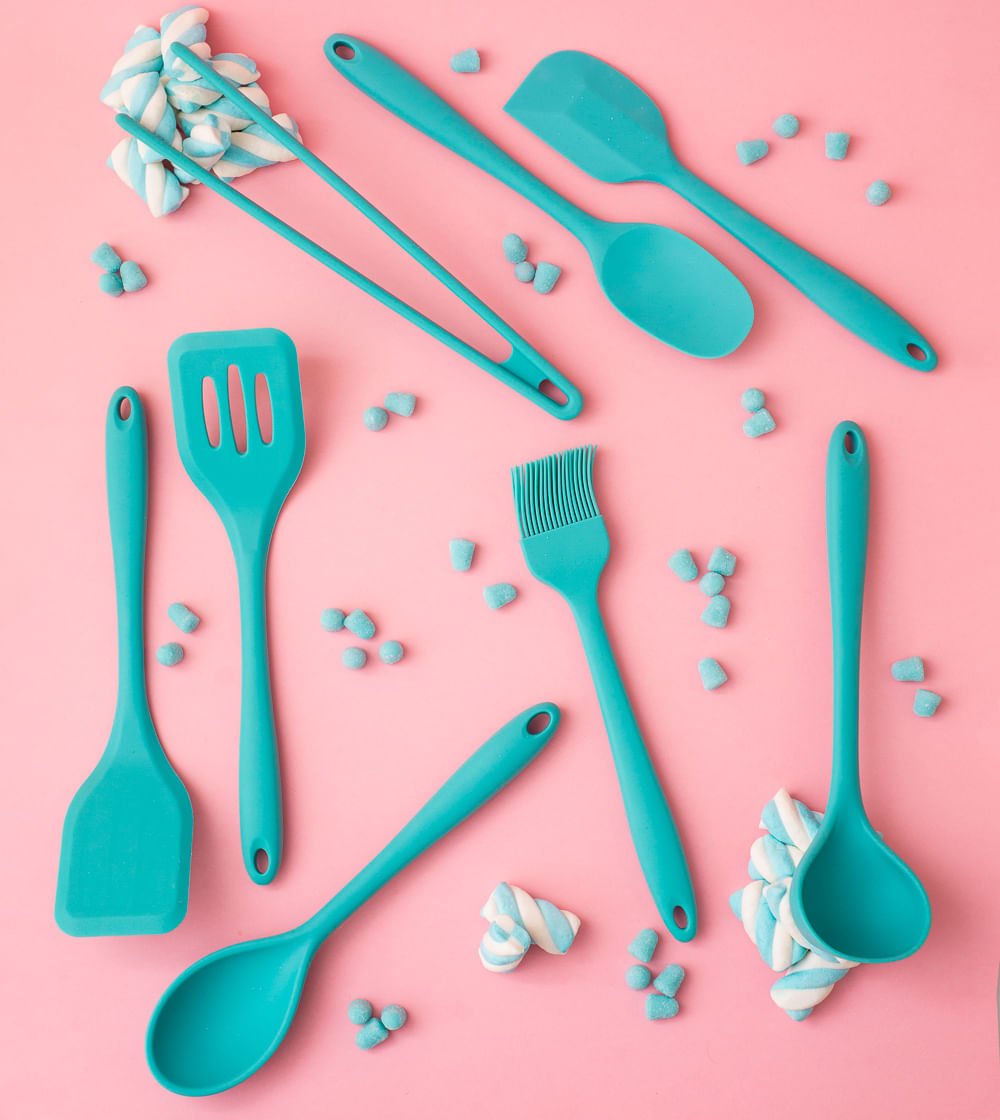 Concha de Silicone Duplo Verde - Ela Decora