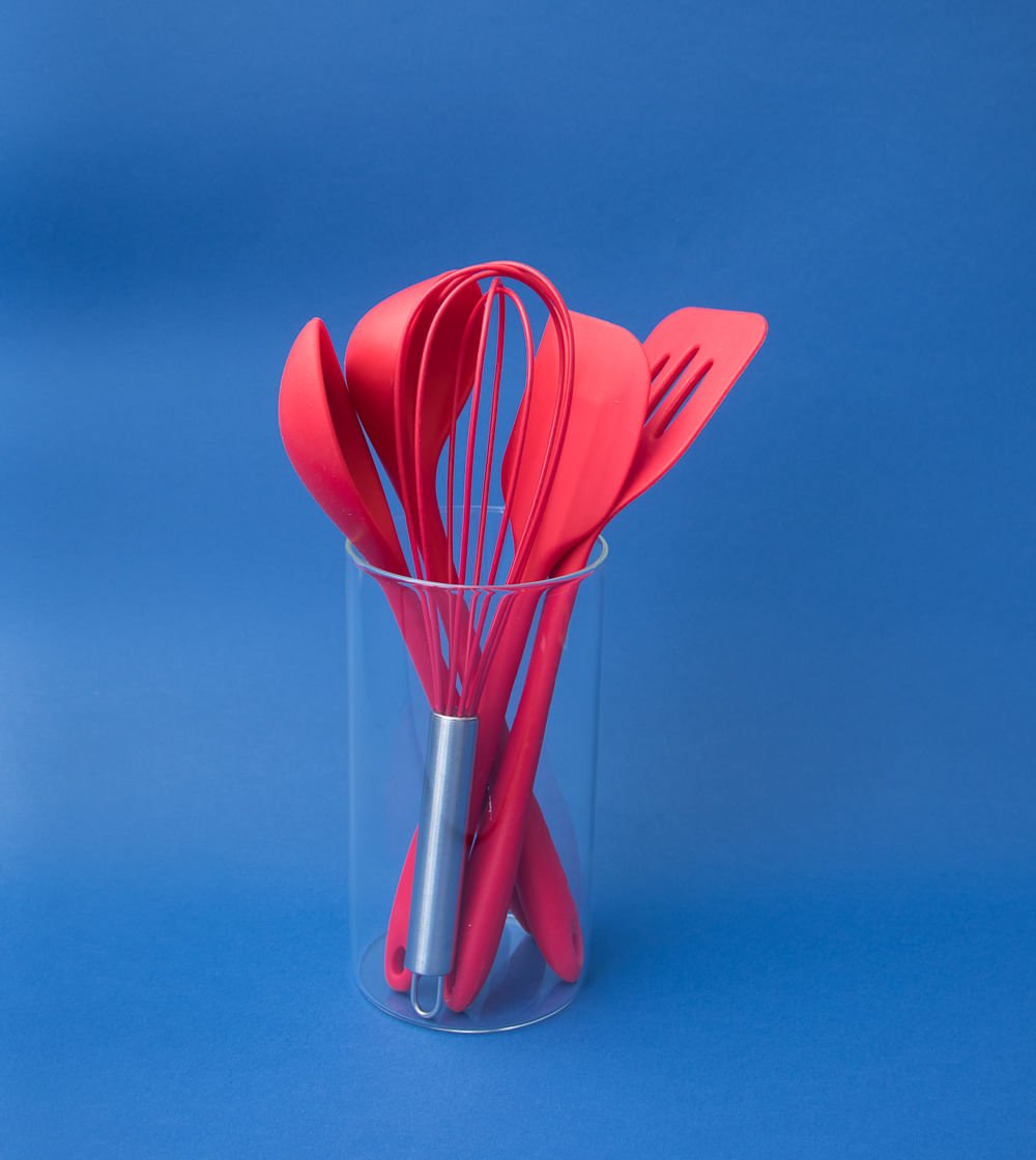 Concha de Silicone Duplo Vermelho - Ela Decora