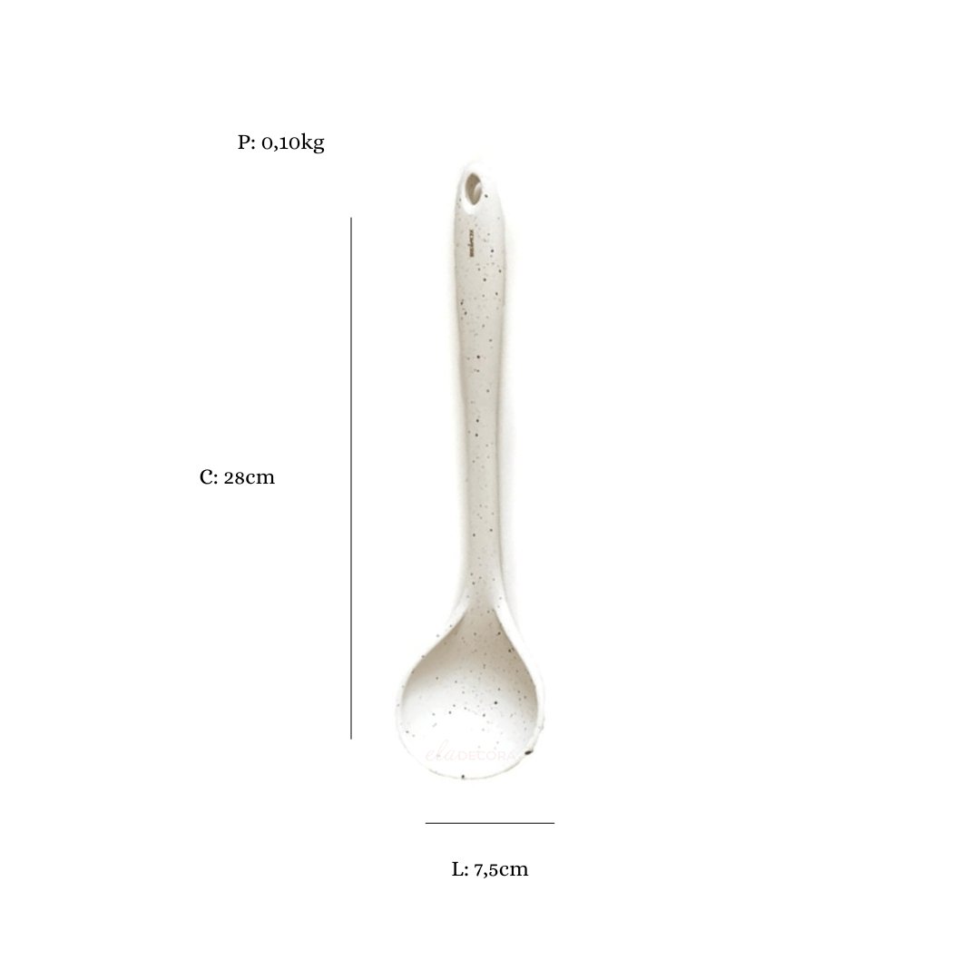 Concha de Silicone Vanilla 28cm - Ela Decora
