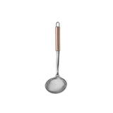 Concha Terrina de Inox Cabo Metalizado Rose Gold - Ela Decora
