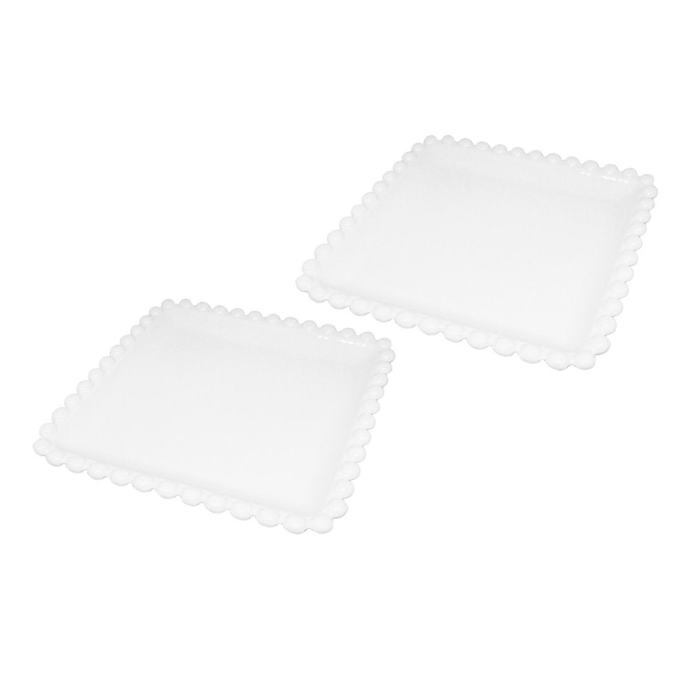 Conjunto 2 Petisqueiras Porcelana Dots Bolinha - 20 cm - Ela Decora