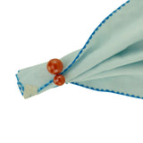 Conjunto 4 Aneis Porta Guardanapos Bolas Laranja 4x3x7cm - Ela Decora