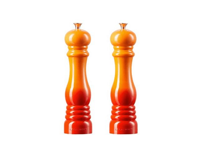 Conjunto de Moedores Pimenta + Sal Laranja Le Creuset - Ela Decora
