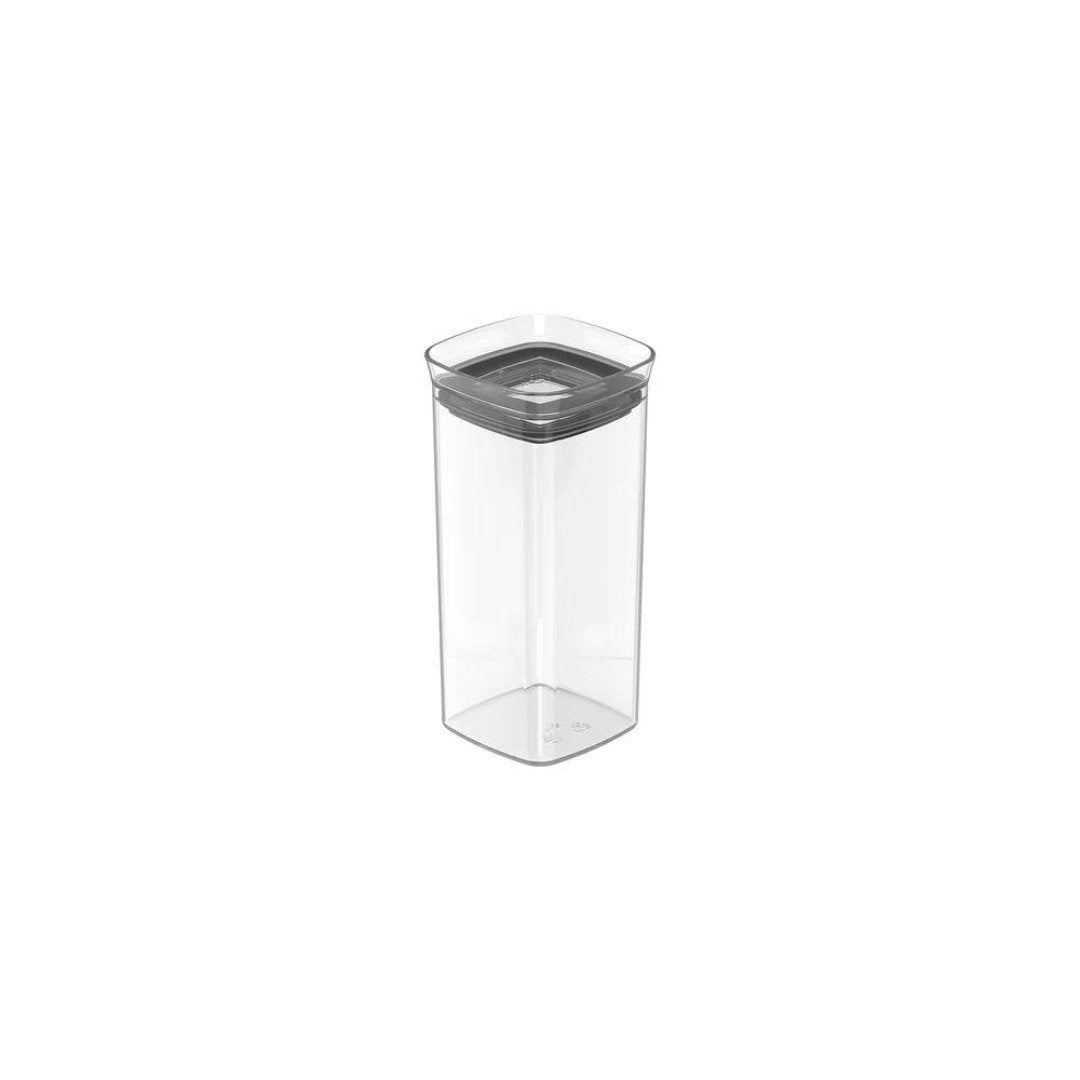 Conjunto de Potes Herméticos Block Transparente 6 Peças - Ela Decora