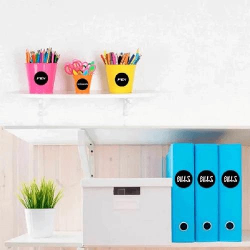 Conjunto Marcadores de Recipientes Redondo Prana - Ela Decora