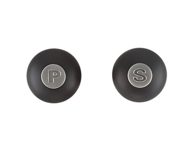 Conjunto Mini Moedores de Sal e Pimenta Preto Le Creuset - Ela Decora