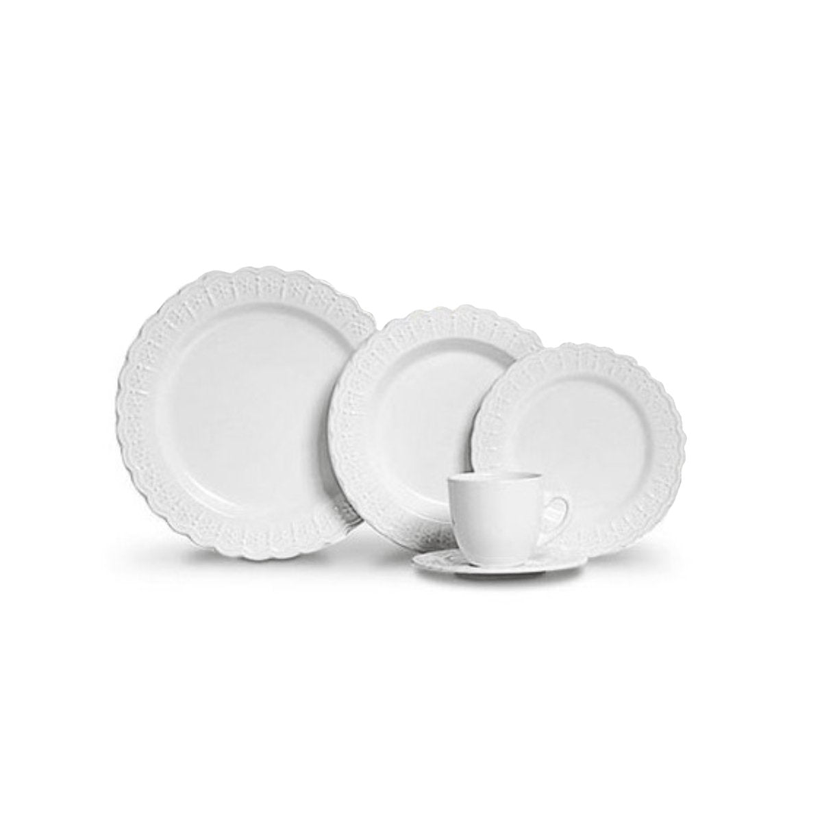 Conjunto para Jantar Nobre 20 Peças - Ela Decora
