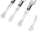 Conjunto para Queijo em Cristal 4 Peças - Ela Decora