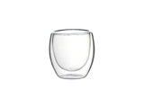 Copo Café Parede Dupla em Vidro Borossilicato - 80ml - Ela Decora