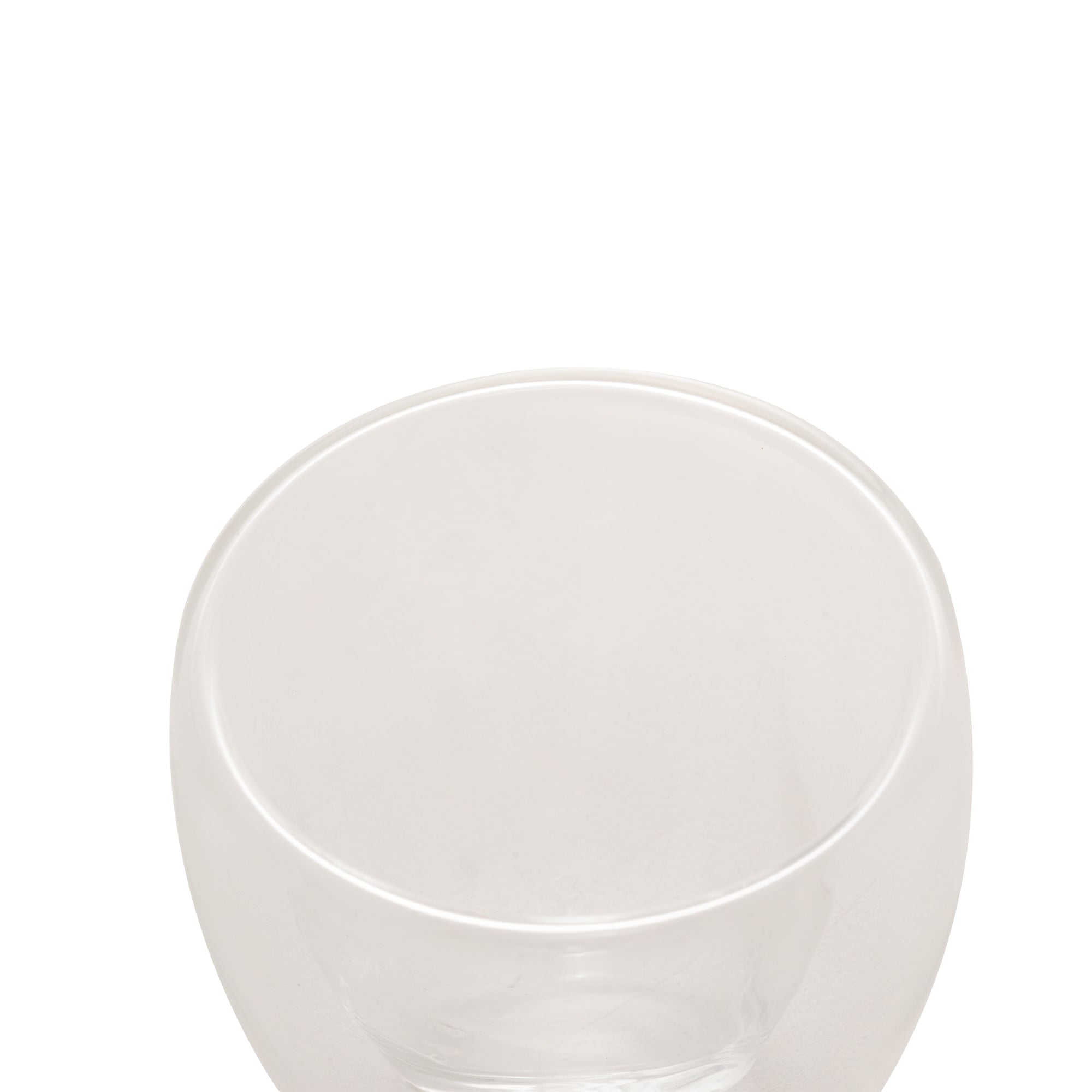 Copo para Café Coração Parede Dupla em Vidro Borossilicato 80ml - Ela Decora