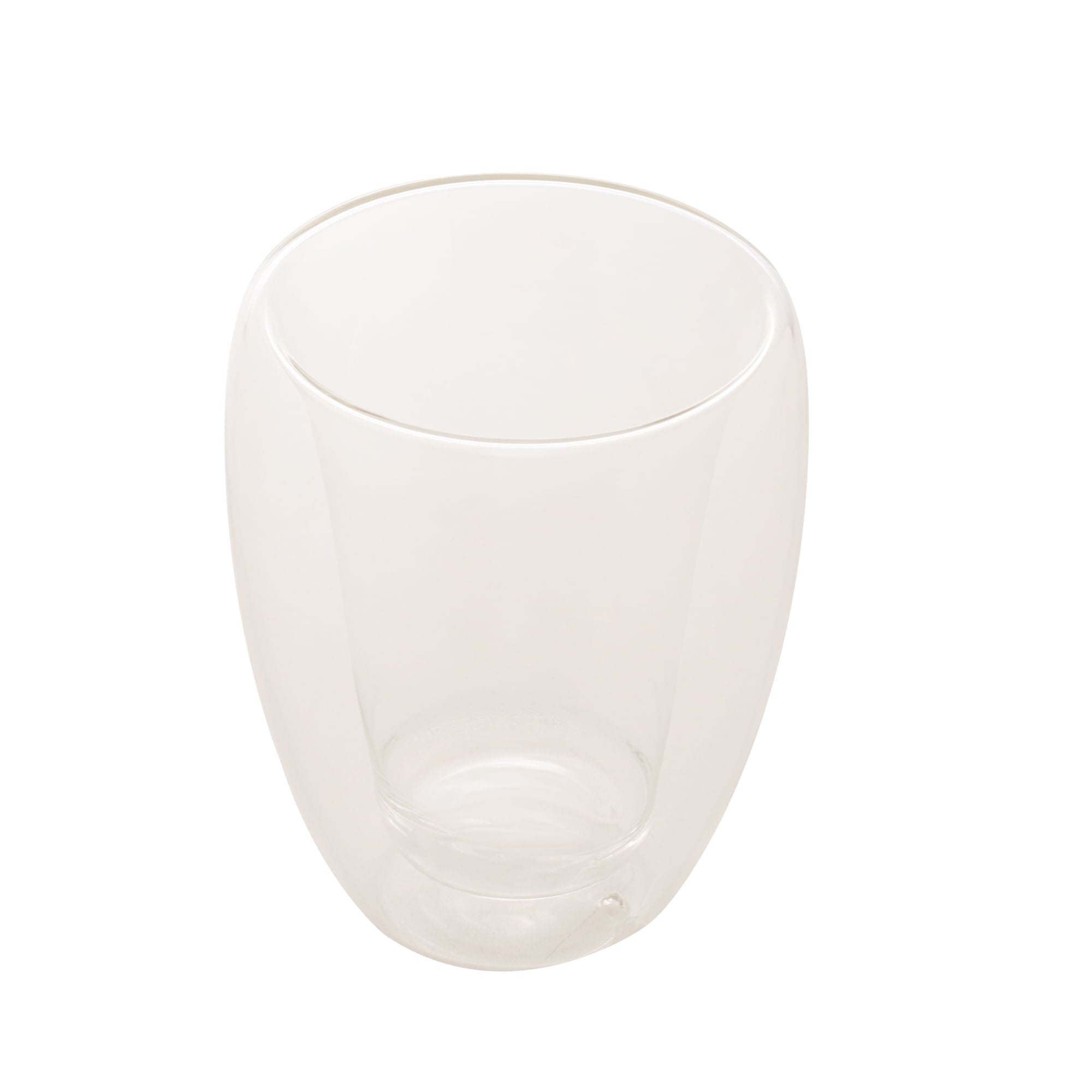 Copo para Chá Parede Dupla em Vidro Borossilicato Transparente 260ml - Ela Decora