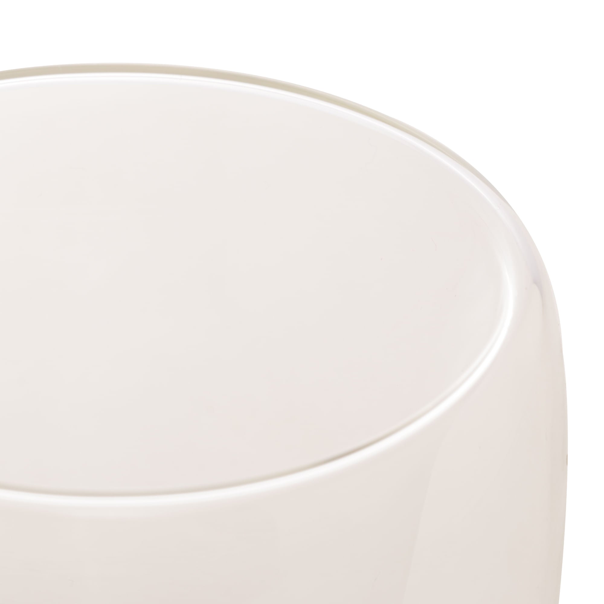 Copo para Chá Parede Dupla em Vidro Borossilicato Transparente 260ml - Ela Decora