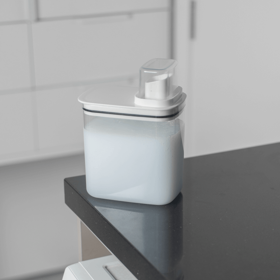 Pote Hermético Dispenser Flow Branco 1,5 Litros