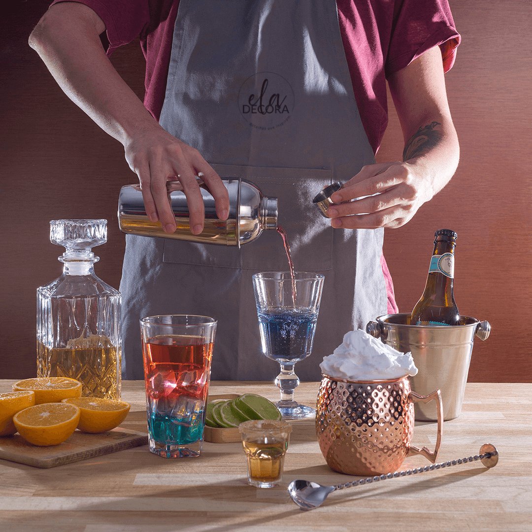 Coqueteleira de Aço Inox Prime Cromado 500 ml - Ela Decora