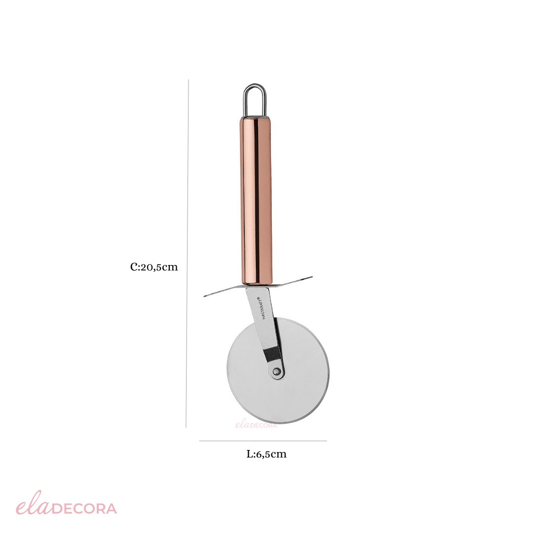 Cortador para Pizza Aço Inox - Ela Decora