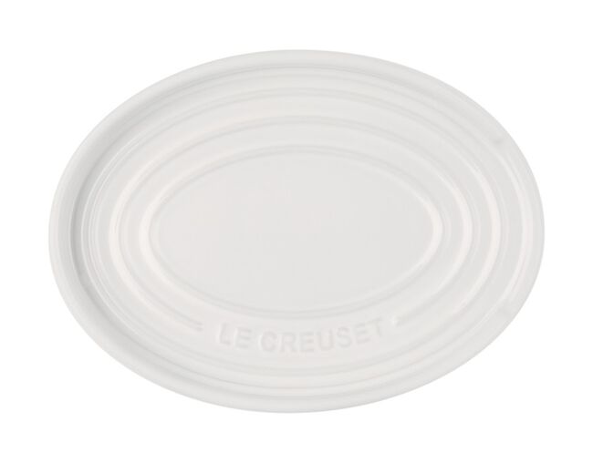 Descanso Oval para Colher Branco Le Creuset - Ela Decora