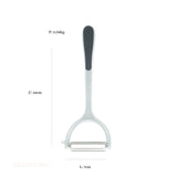 Descascador de Legumes em Liga de Zinco com Cabo Antiderrapante 18cm - Ela Decora