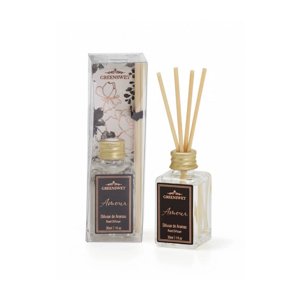 Difusor De Aromas Amour Greens Wet - 30 Ml - Ela Decora