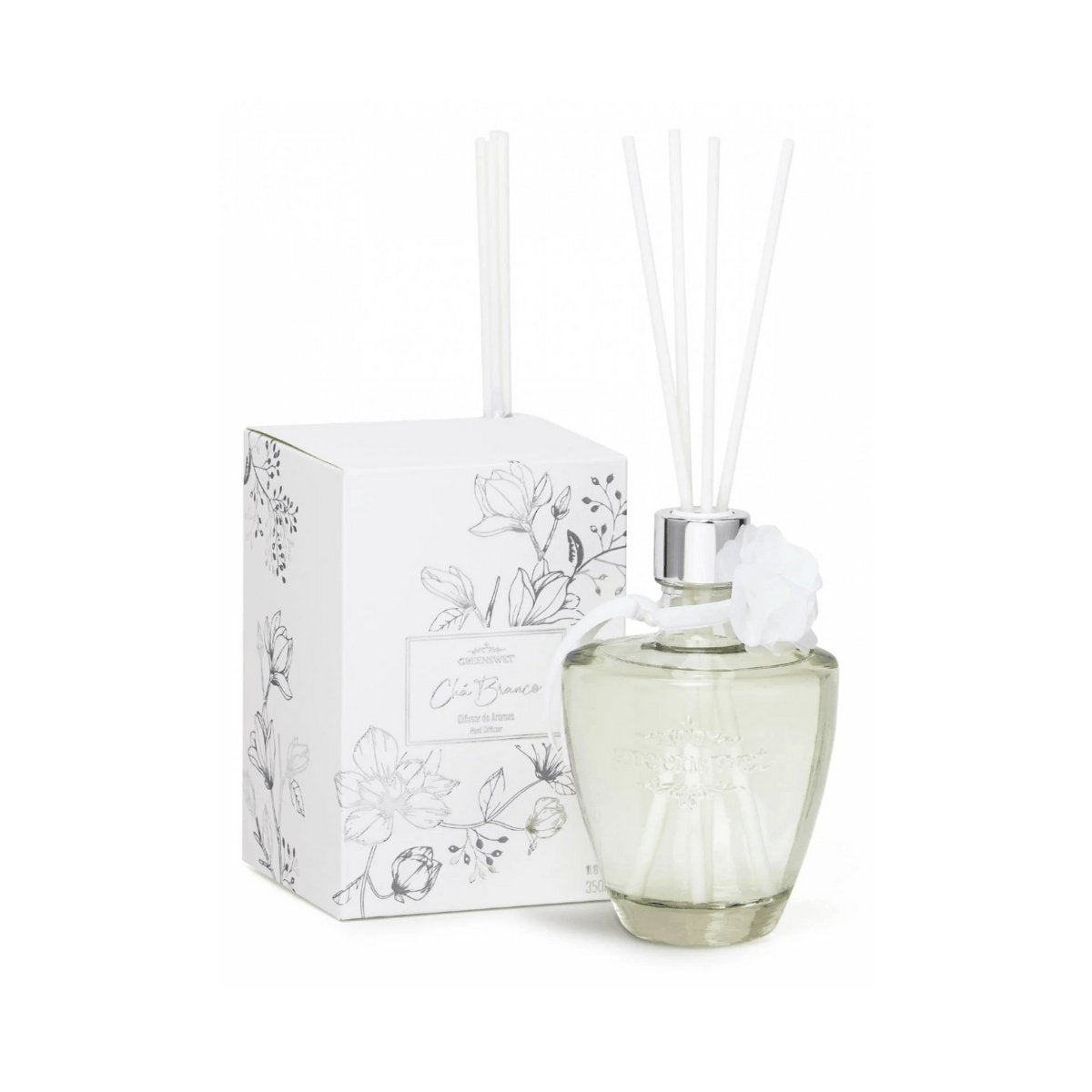 Difusor De Aromas Chá Branco Greens Wet - 350ML - Ela Decora