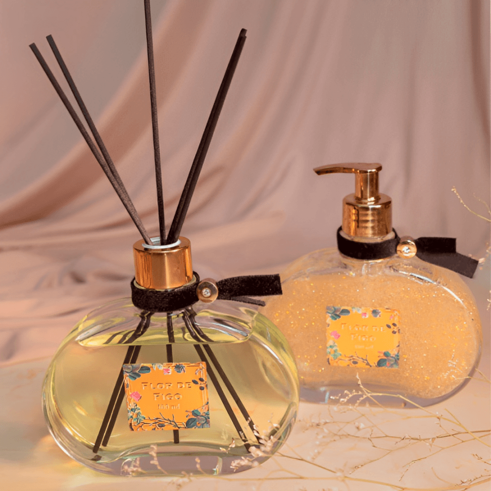 Sabonete Liquido Glitter Flor de Figo 300ml Dani Fernandes