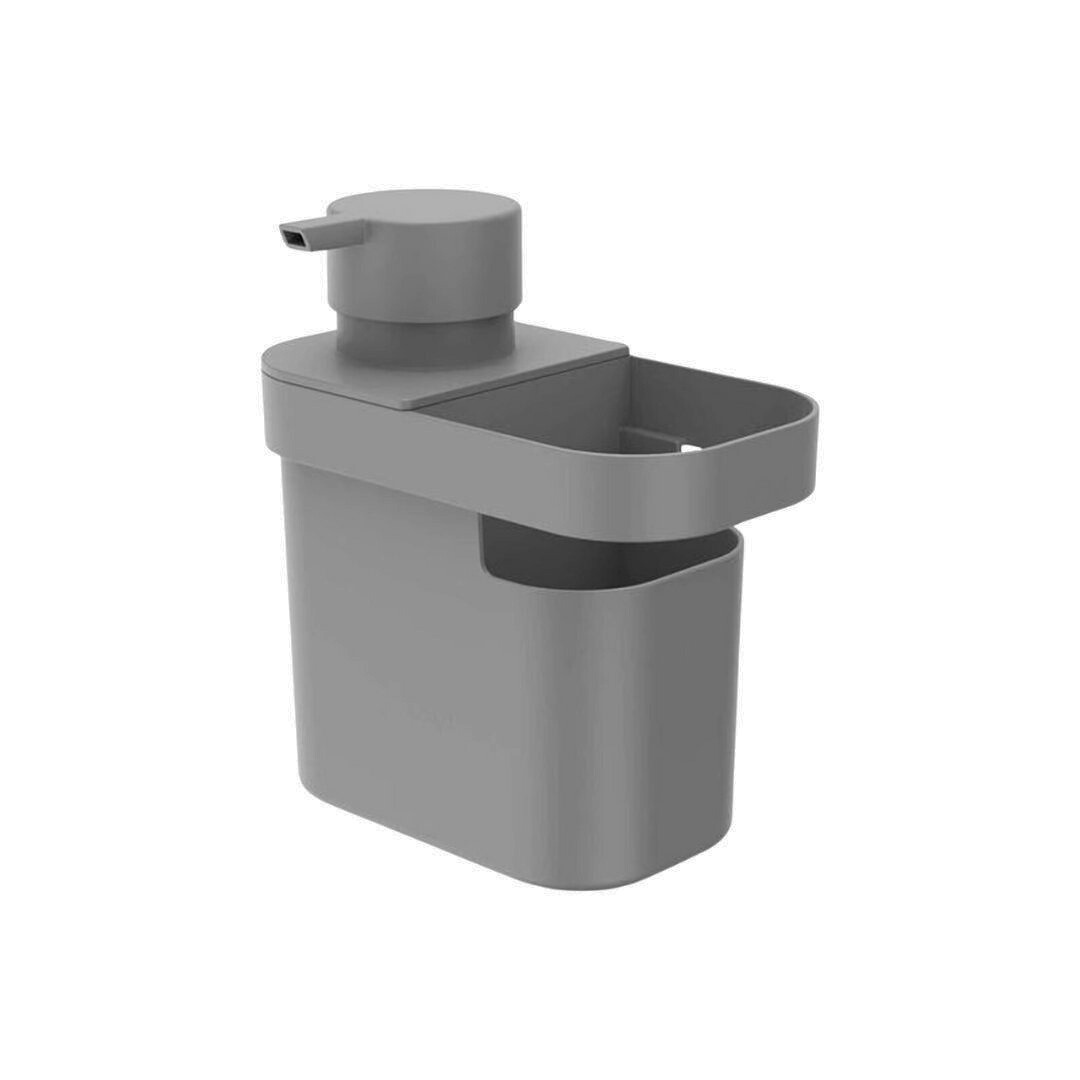 Dispenser de Detergente e Organizador Trium Chumbo 650ml - Ela Decora