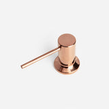 Dispenser Dosador de Sabão Embutido Inox Rose Gold - 500 ml - Ela Decora