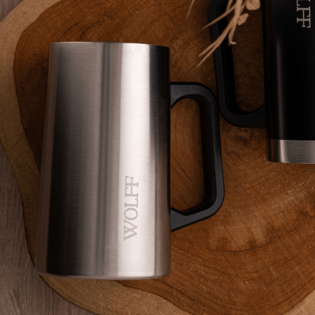 Caneca Térmica para Cerveja em Aço Inox 500ml