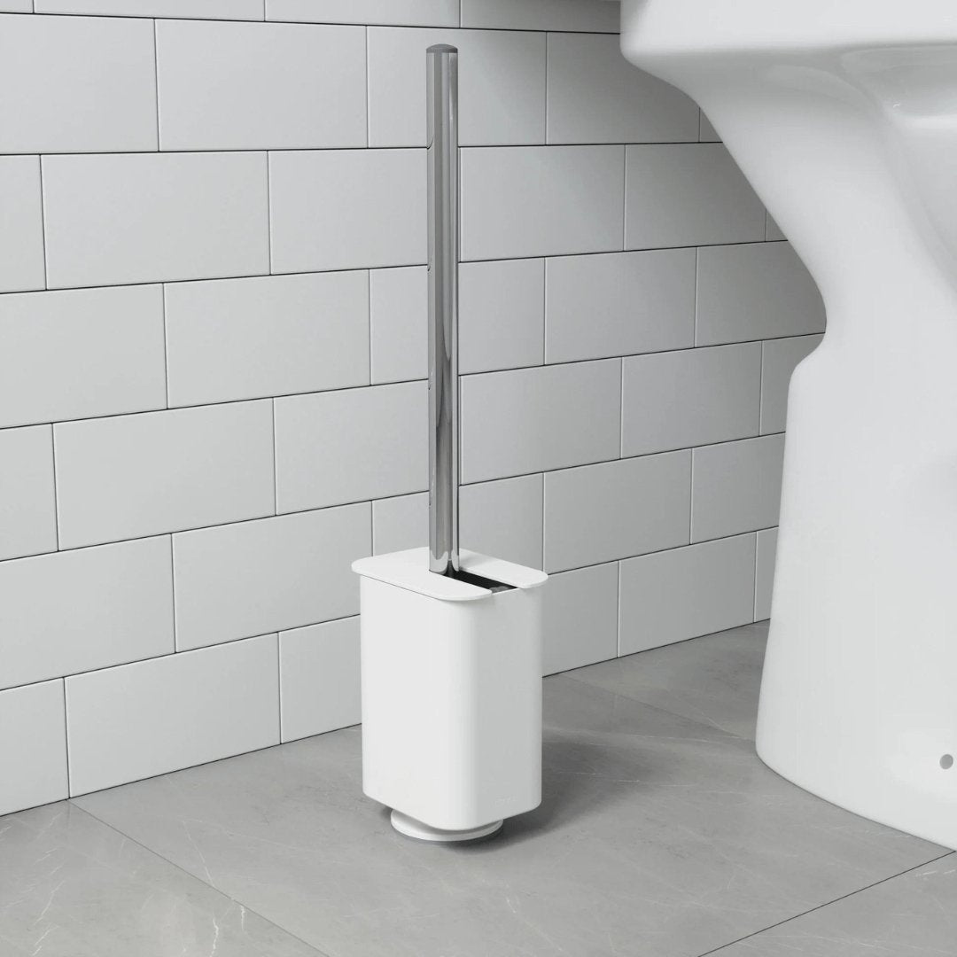 Escova Sanitaria Branca 33cm Linha Flex - Ela Decora