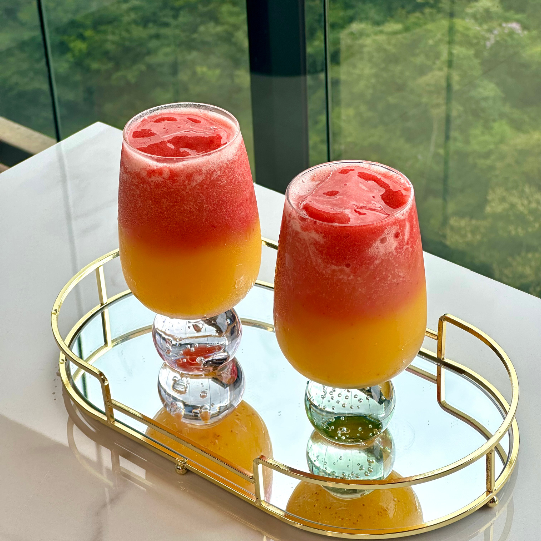 Taça de Vidro com Base Transparente 540ml