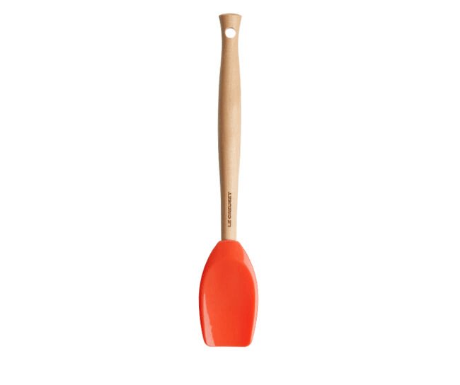 Espátula Colher em Silicone Craft Laranja Le Creuset - Ela Decora