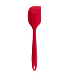 Espatula de Silicone Duplo Reta Pão Duro Vermelho - Ela Decora