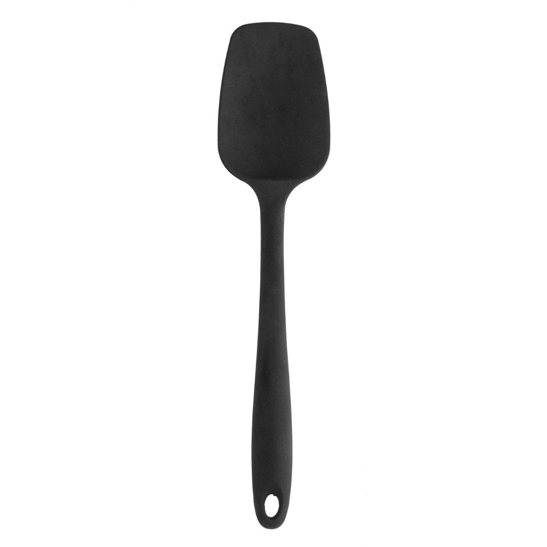 Espátula de Silicone Preta 28cm - Ela Decora