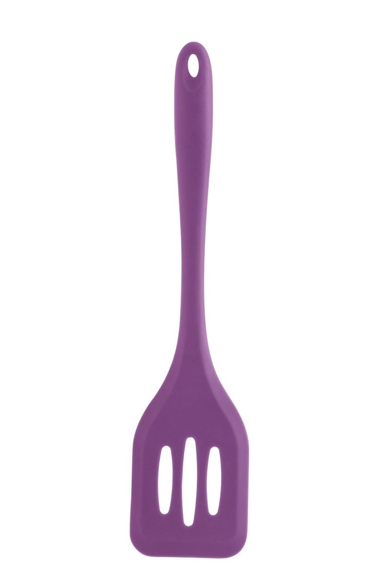Espátula em Silicone Roxa - 29,5 cm - Ela Decora