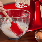 Espátula Grande Silicone Vênus Vermelha Le Creuset - Ela Decora