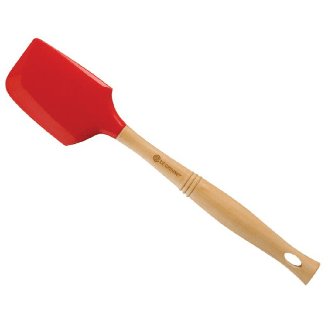Espátula Grande Silicone Vênus Vermelha Le Creuset - Ela Decora
