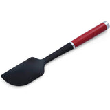Espátula Pão Duro Silicone Vermelho e Preto KitchenAid - Ela Decora