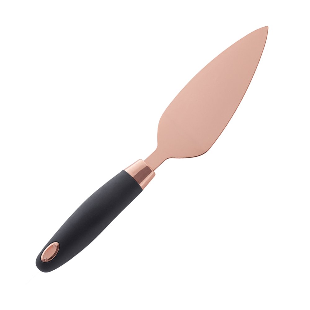 Espátula Para Bolo Rose Gold Com Cabo Chumbo 24 cm - Ela Decora