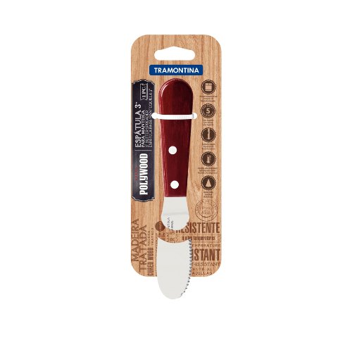 Espátula para Manteiga em Aço Inox 19,4cm Tramontina - Ela Decora