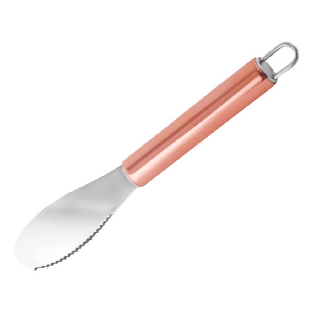 Espátula Para Manteiga Patê ou Geleia Cook Style Aço Inox Rose Gold - Ela Decora