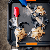 Espátula Pequena Silicone Vênus Vermelha Le Creuset - Ela Decora