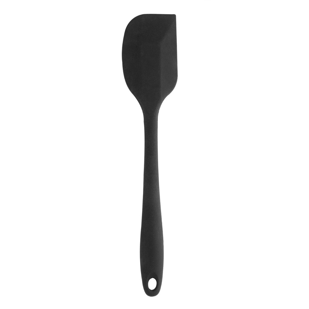 Espátula Silicone Preta 27cm - Ela Decora
